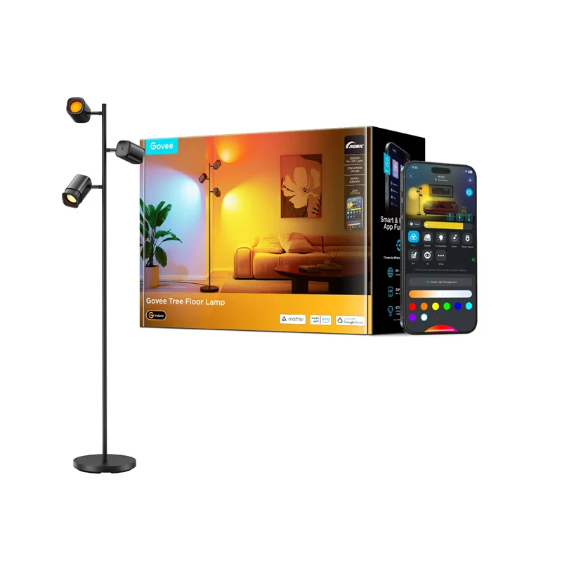 چراغ هوشمند درختی گووی مدل Tree Floor Lamp H60B2-0