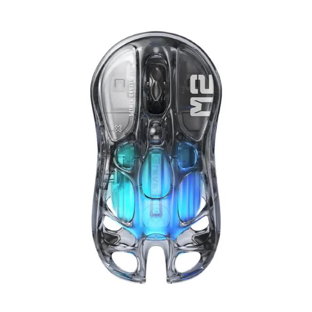 موس گیمینگ گراوا استار مدل Mercury M2 Transparent Black