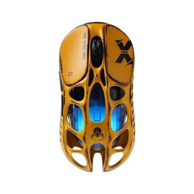 موس گیمینگ گراوا استار مدل Mercury X Pro with 8K Dongle Special Edition Battle-Worn Yellow