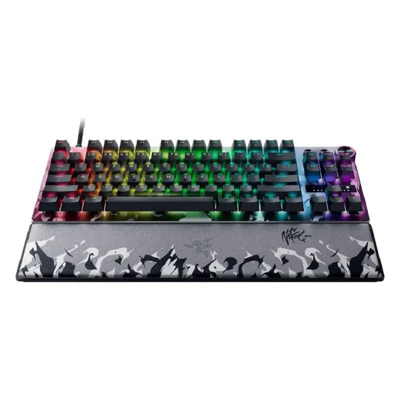 کیبورد  گیمینگ ریزر مدل HUNTSMAN V3 PRO NIKO EDITION TENKEYLESS 8KHZ-1