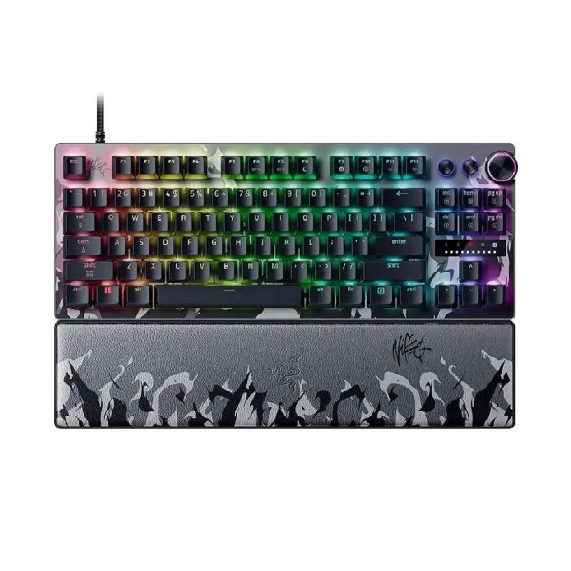 کیبورد  گیمینگ ریزر مدل HUNTSMAN V3 PRO NIKO EDITION TENKEYLESS 8KHZ-0