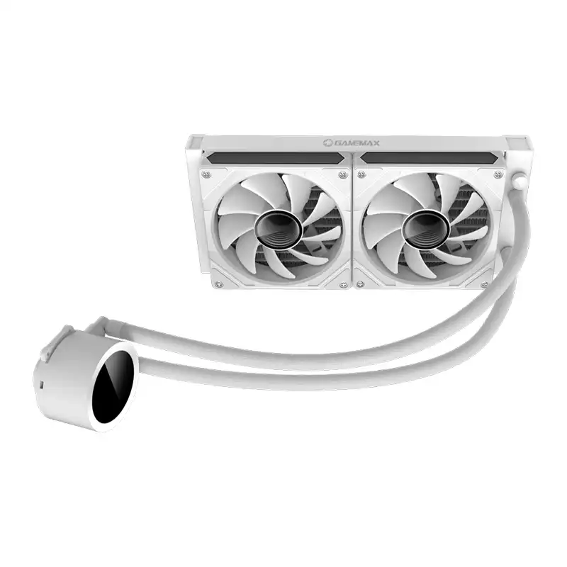 خنک کننده پردازنده گیم مکس مدل IceBurg 240 Digital White-6