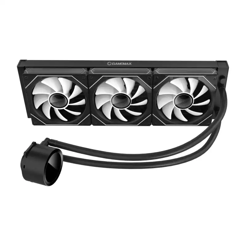 خنک کننده پردازنده گیم مکس مدل IceBurg 360 Digital Black-4