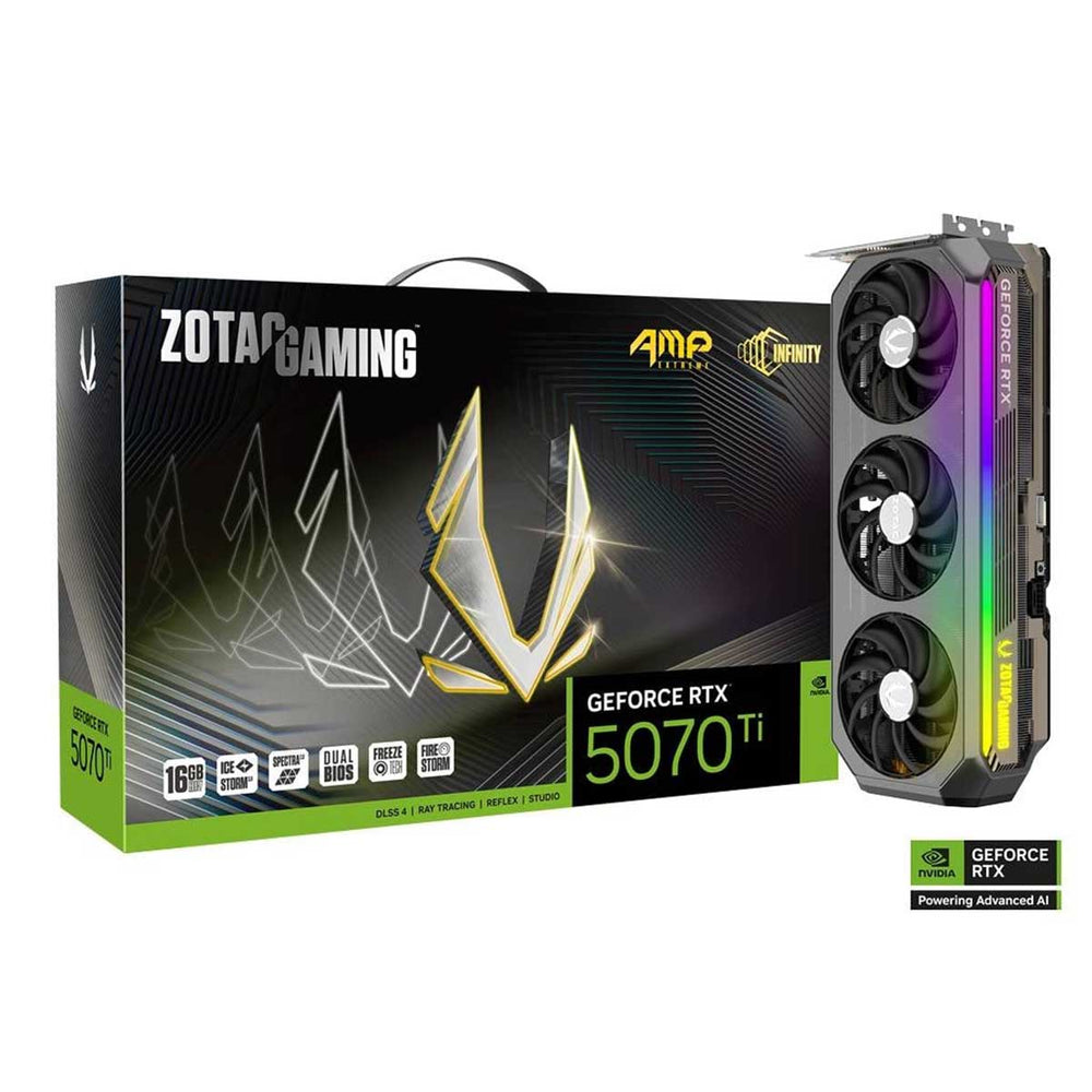 کارت گرافیک زوتک مدل RTX 5070 Ti AMP Extreme INFINITY OC 16GB