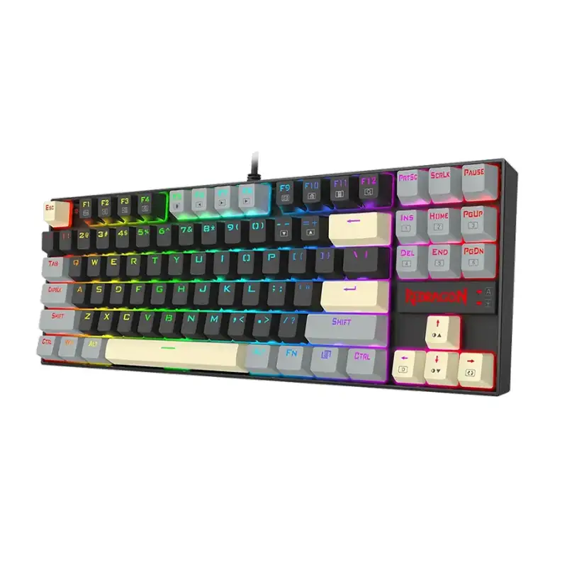 کیبورد ردراگون مدل KUMARA K552 LGY RGB-1