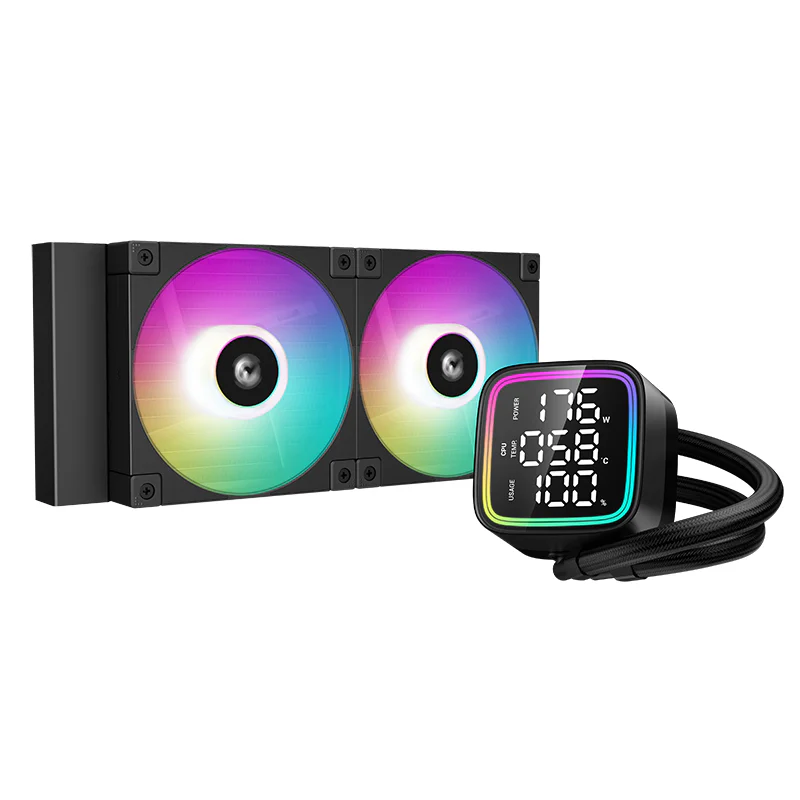 خنک کننده پردازنده دیپ کول مدل LD240 ARGB-0