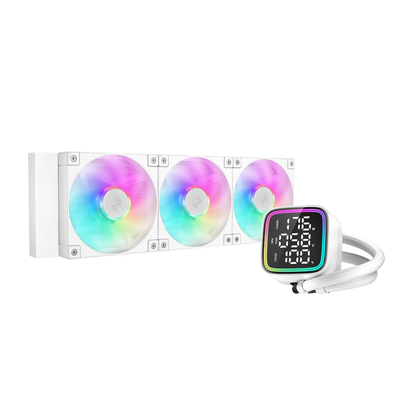 خنک کننده پردازنده دیپ کول مدل LD360 ARGB White-0