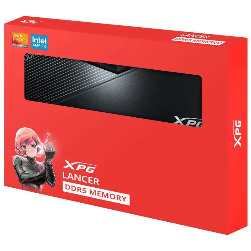 رم ایکس پی جی مدل Lancer DDR5 5200MHz 32GB (2x16GB) CL38 Black -3