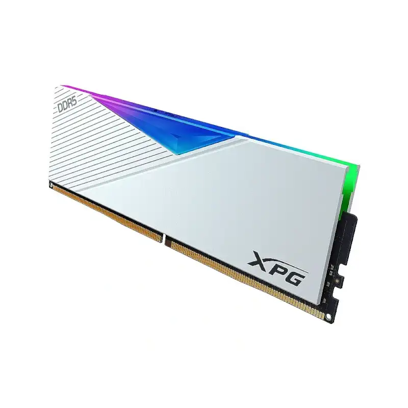 رم ایکس پی جی مدل Lancer DDR5 6000MHz 32GB (2x16GB) RGB CL30 White-4