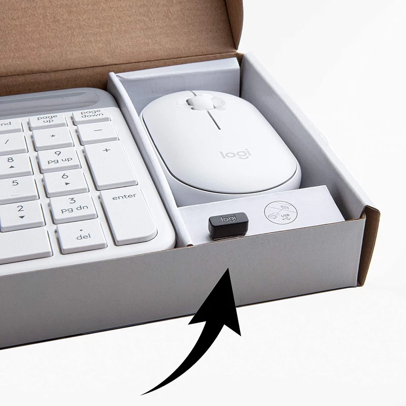 کیبورد و موس لاجیتک مدل MK470 White-3