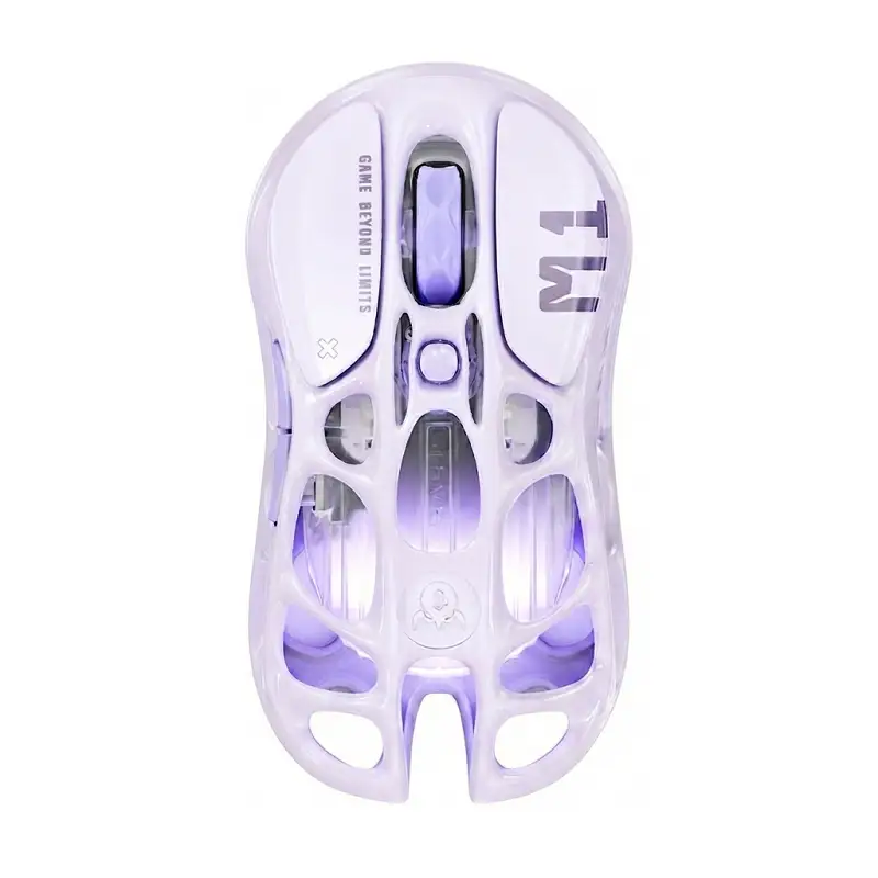 موس گیمینگ گراوا استار مدل MERCURY M1 PRO LAVENDER PURPLE-0