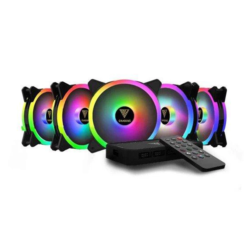 فن کیس گیم دیاس مدل M2-1205R BK-0