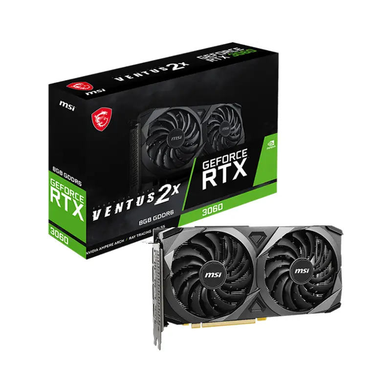 کارت گرافیک ام اس آی مدل RTX 3060 Ventus X2 8GB-0