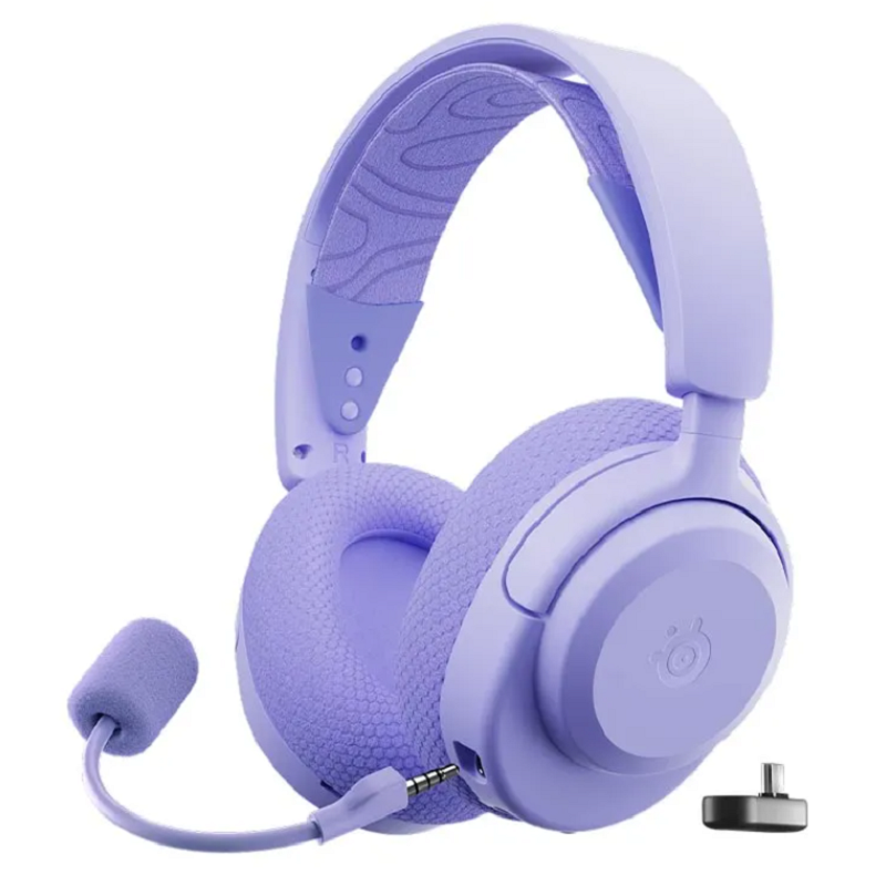 هدست استیل سریز مدل NOVA 3X WIRELESS PURPLE