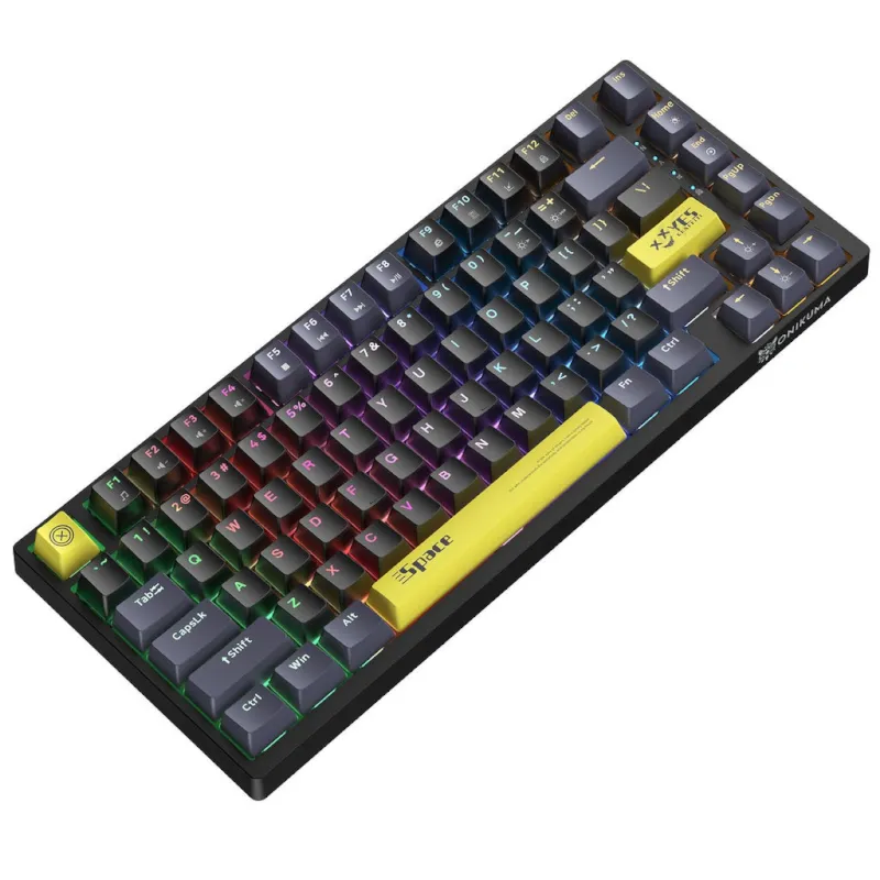 کیبورد گیمینگ اونیکوما مدل G52 Black-2