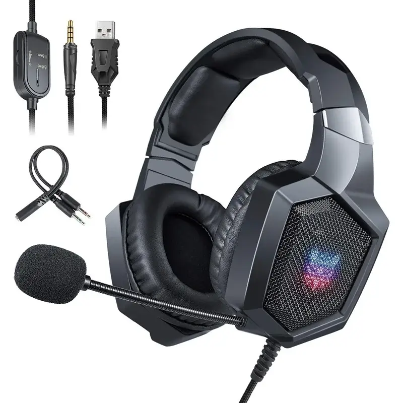 هدست گیمینگ اونیکوما مدل K8 Black-3