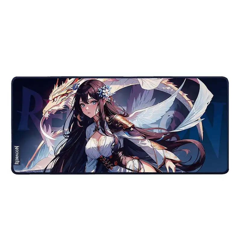 موس پد گیمینگ ردراگون  P046 L Anime Blue