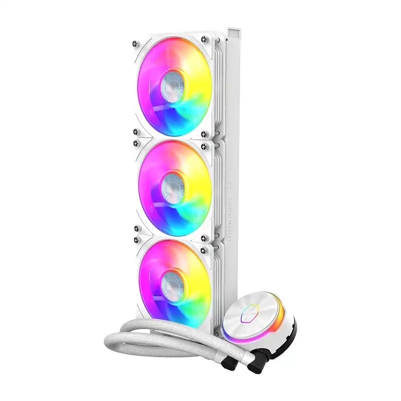 خنک کننده پردازنده کولرمستر مدل PL360 FLUX White-1