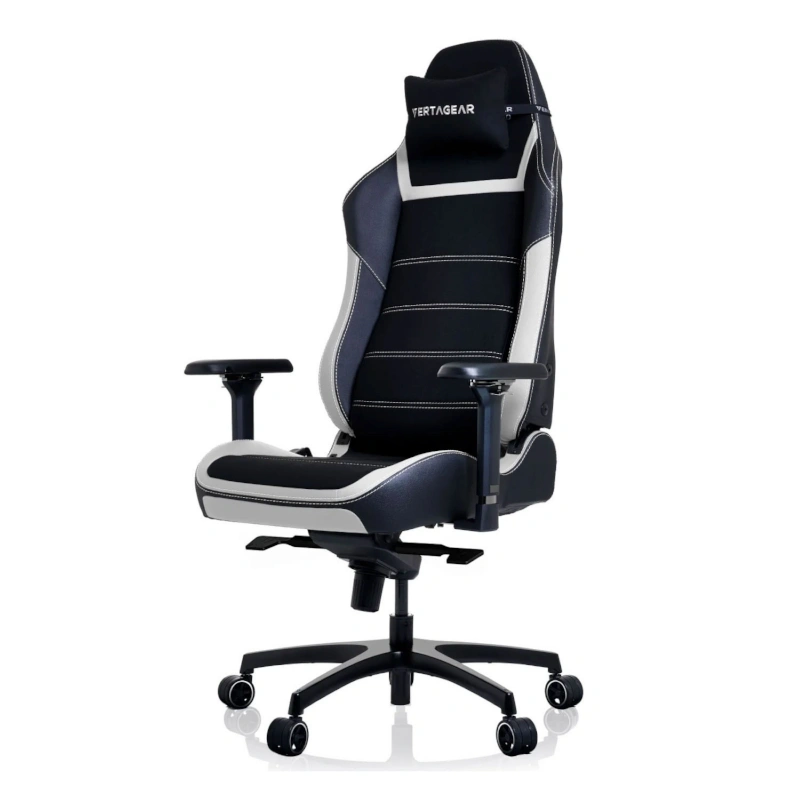 صندلی گیمینگ ورتاگیر مدل PL6800 X-Large HygennX Black/White Ergonomic Features Edition-1