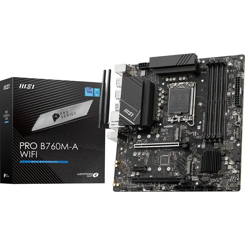 مادربرد ام اس آی مدل PRO B760M-A WIFI-2