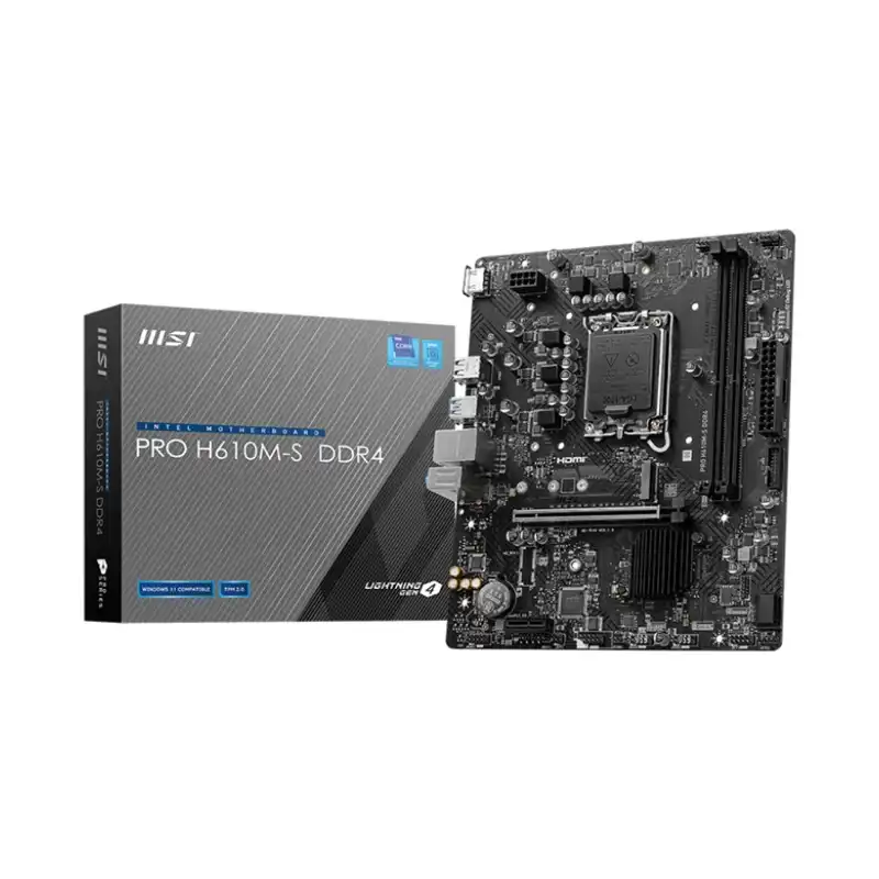 مادربرد ام اس آی مدل PRO H610M-S DDR4-2