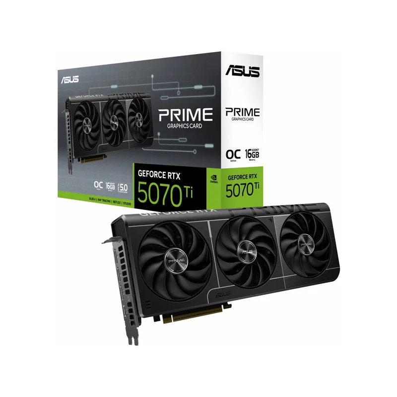 کارت گرافیک ایسوس مدل Prime RTX 5070 TI 16GB OC