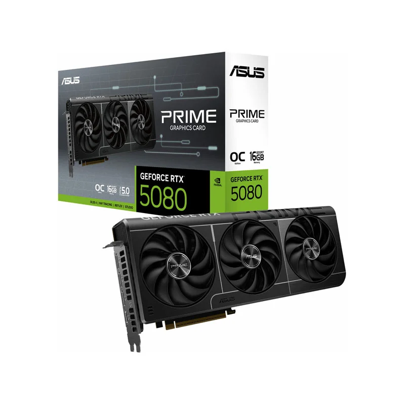 کارت گرافیک ایسوس مدل Prime RTX 5080 16GB OC