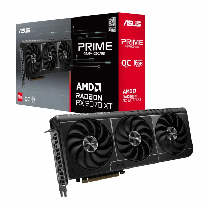 کارت گرافیک ایسوس مدل Prime RX 9070 XT OC 16GB-0