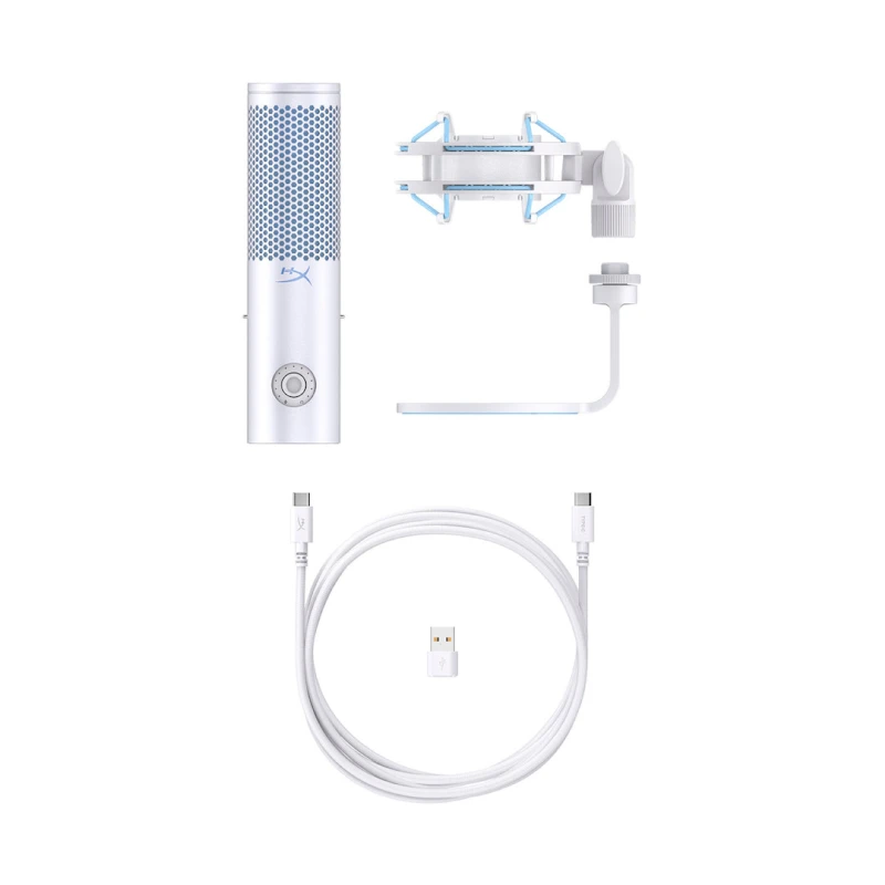 میکروفون گیمینگ هایپرایکس مدل Quadcast 2 Frost-2