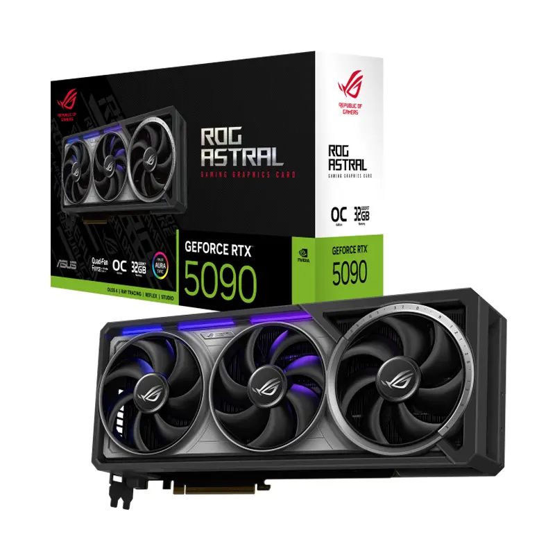 کارت گرافیک ایسوس مدل ROG Astral RTX 5090 32GB OC