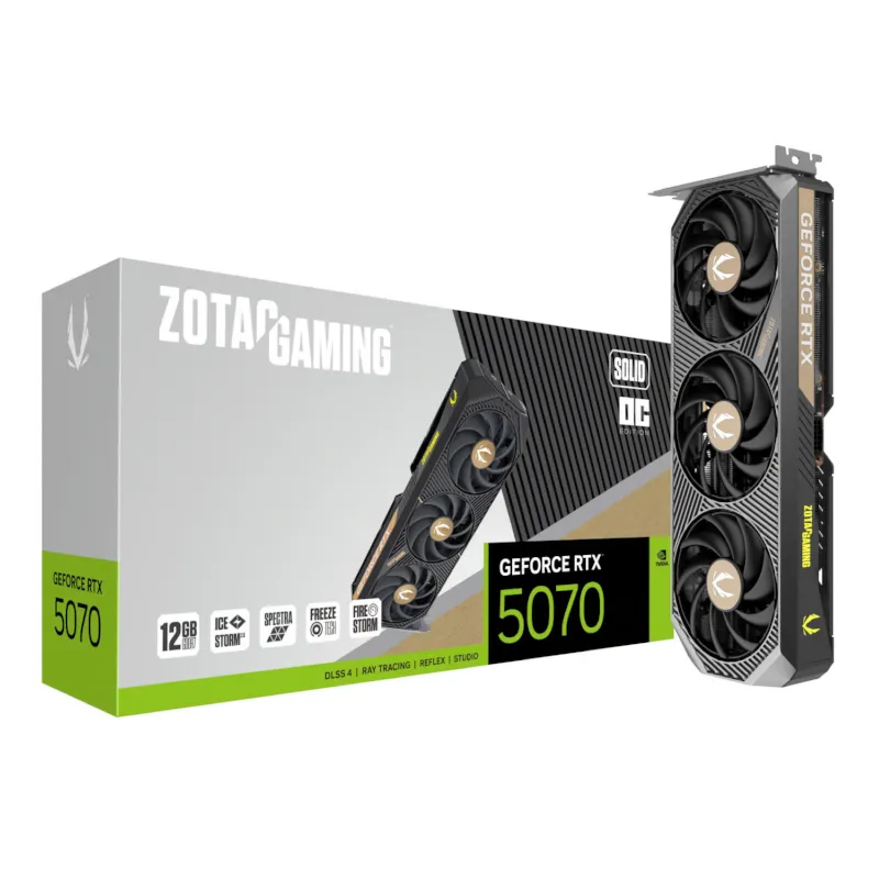 کارت گرافیک زوتک مدل RTX 5070 Solid OC 12GB