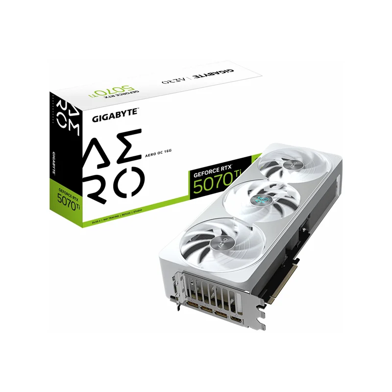 کارت گرافیک گیگابایت مدل RTX 5070 Ti Aero OC 16GB