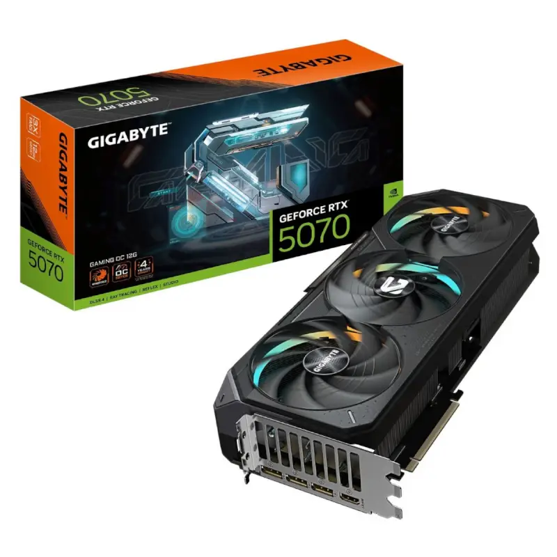 کارت گرافیک گیگابایت مدل RTX 5070 Ti GAMING OC 12GB