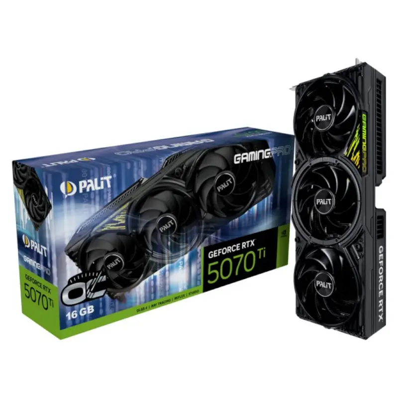 کارت گرافیک پلیت مدل RTX 5070 Ti GamingPro 16GB