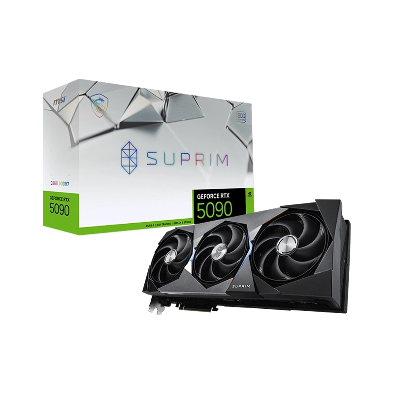 کارت گرافیک ام اس آی مدل RTX 5090 32GB Suprim SOC
