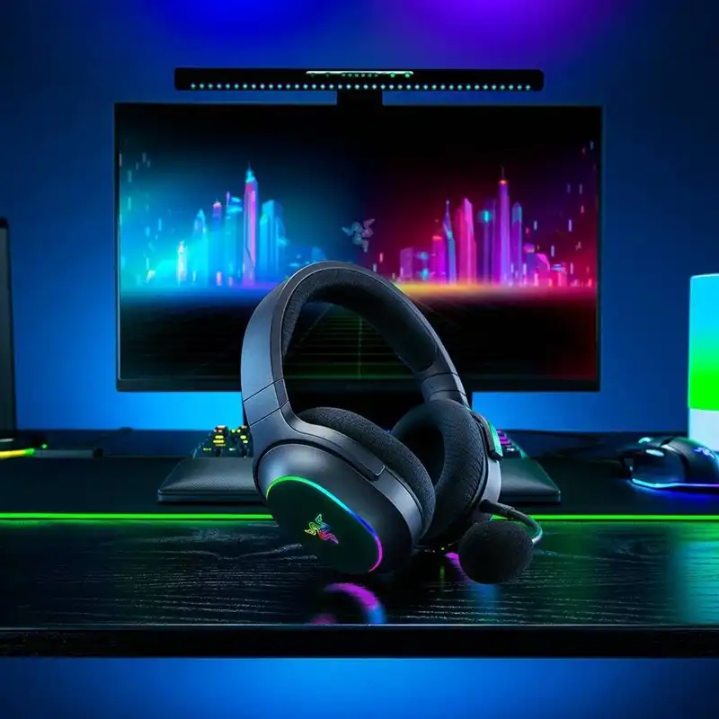 هدست گیمینگ ریزر مدلRazer Barracuda X Chroma Black-1