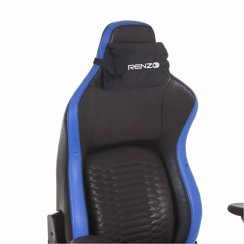 صندلی گیمینگ رنزو مدل Royal Blue Navy-3
