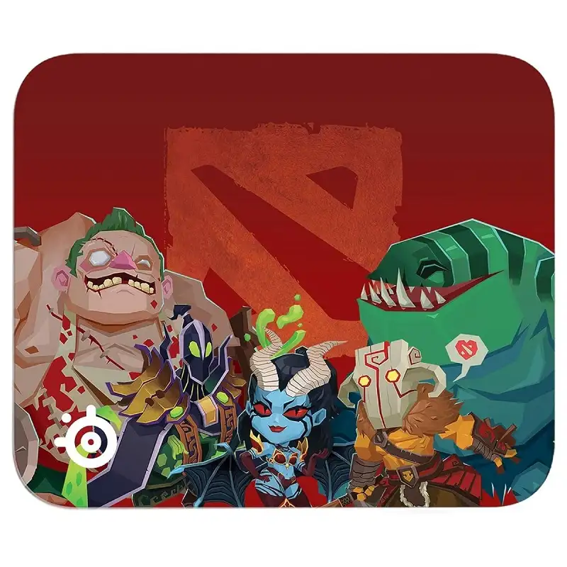 موس پد استیل سریز مدل QCK MINI DOTA 2