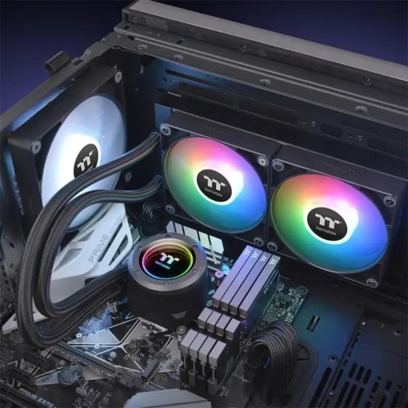 خنک کننده مایع پردازنده ترمال تیک مدل TH240 V2 ARGB Sync All-In-One Liquid Cooler-1