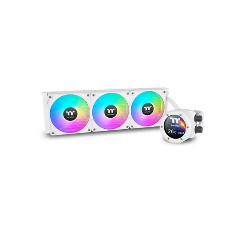خنک کننده مایع پردازنده ترمال تیک مدل TH360 V2 Ultra EX ARGB Sync White-0