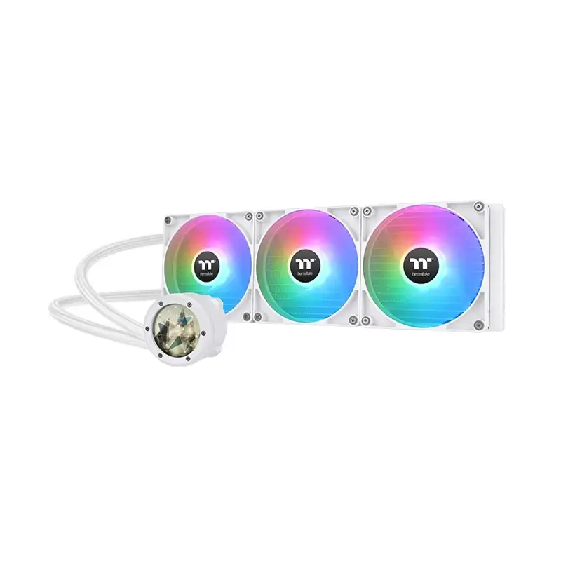 خنک کننده مایع پردازنده ترمال تیک مدل TH420 V2 Ultra ARGB Sync White-0