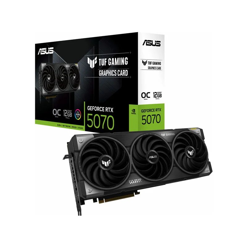 کارت گرافیک ایسوس مدل TUF RTX 5070 12GB OC