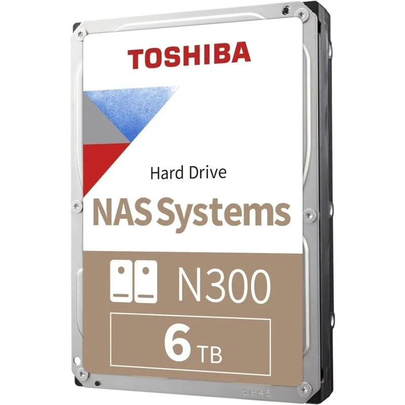 هارد دیسک اینترنال توشیبا مدل N300 NAS 6TB Bulk-1