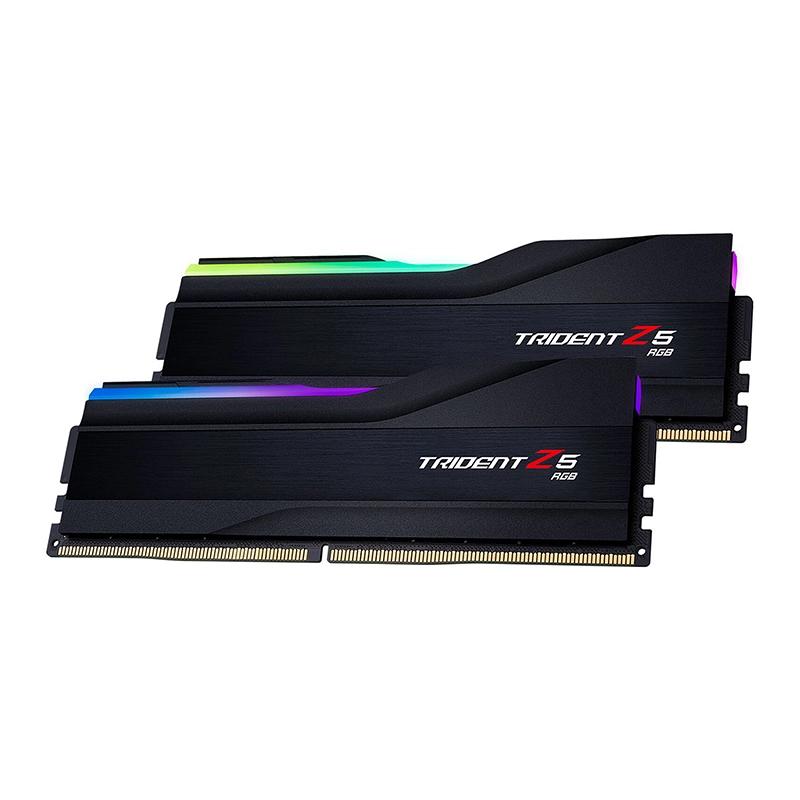 رم جی اسکیل مدل Trident Z5 RGB Black DDR5 64GB 32GBx2 6400mhz CL34-3