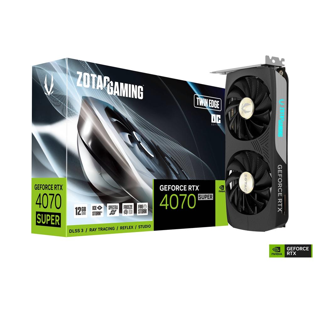 کارت گرافیک زوتک مدل RTX 4070 Super Twin Edge 12GB OC-0