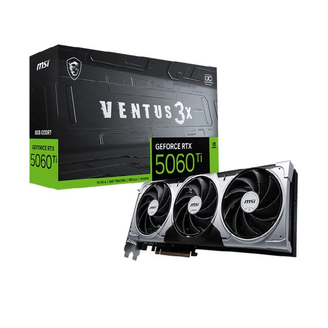کارت گرافیک ام اس آی مدل RTX 5060 TI VENTUS 3X OC 8GB