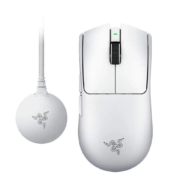 موس گیمینگ ریزر مدل VIPER V4 PRO WHITE-2
