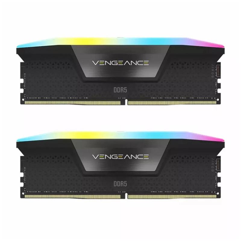 رم کورسیر مدل Vengeance RGB DDR5 96GB 48GBx2 5200MHz CL38-0