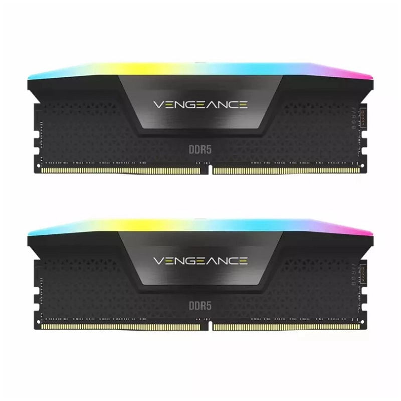 رم کورسیر مدل Vengeance RGB DDR5 96GB 48GBx2 5200MHz CL38-0