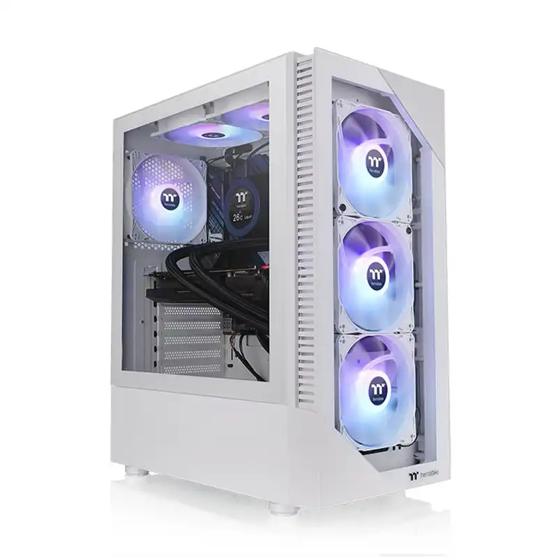 کیس ترمالتیک مدل View 200 Snow ARGB